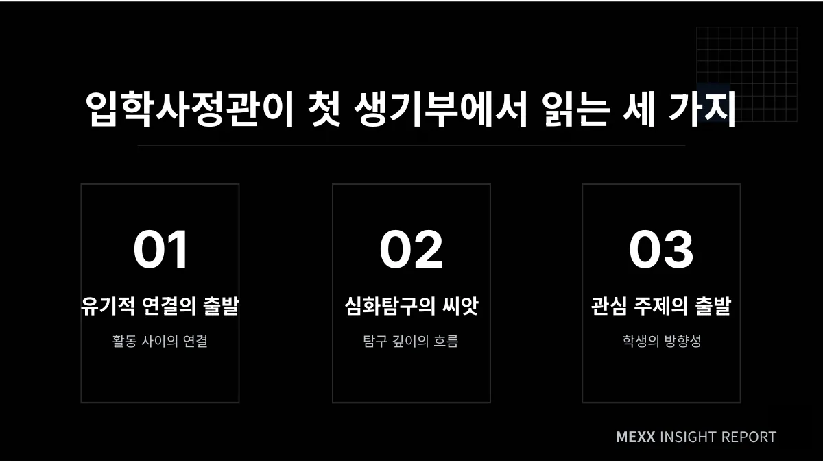 고1 첫 생기부, 3년의 출발점 이미지 3